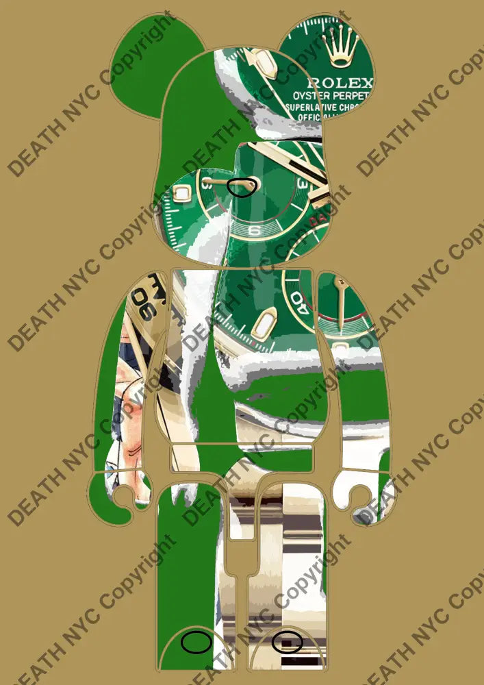 ’DEATHYA250’’ 45x32cm (Edition of 100*) (2025) bear r x Art Print