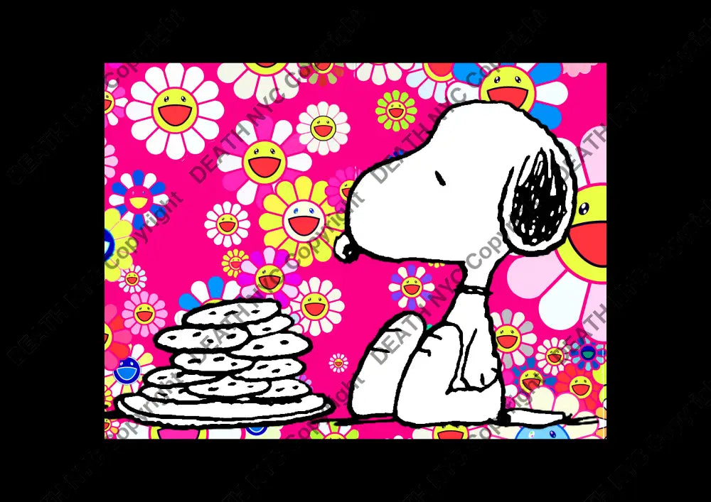 ’Deathz193’ 45X32Cm Snoopy (Edition Of 100*) (2023) Art Print