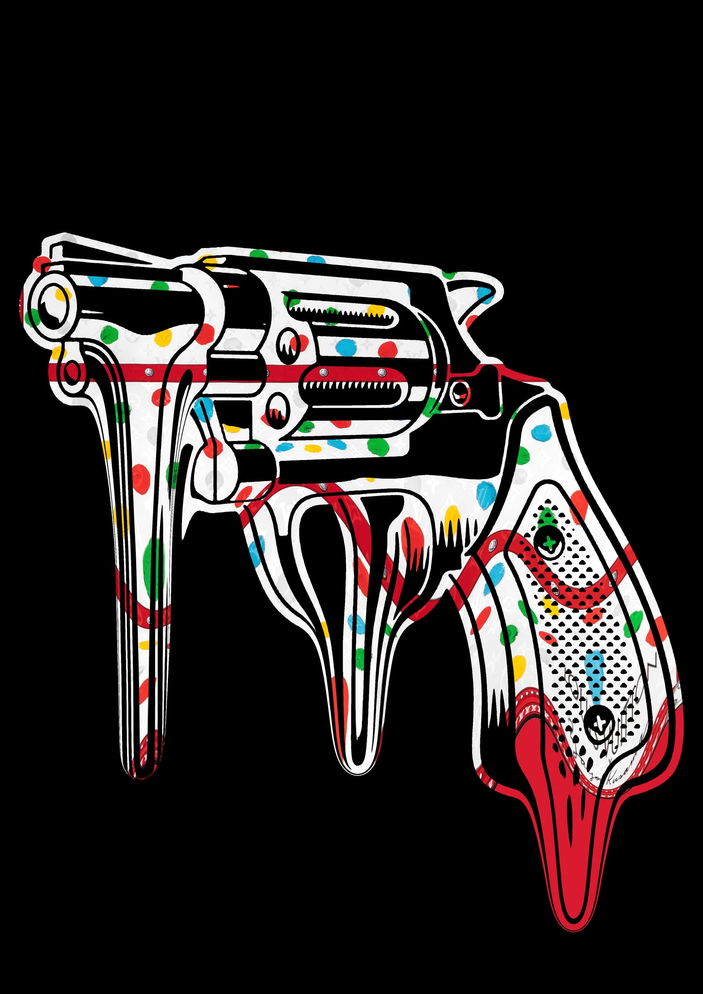 Auction "Z215 gun" art print 45x32cm (Edition of 100)
