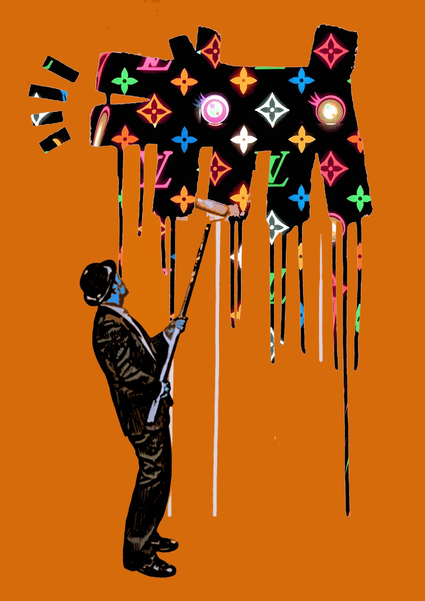 Auction "Z461 bank" art print 45x32cm (Edition of 100)