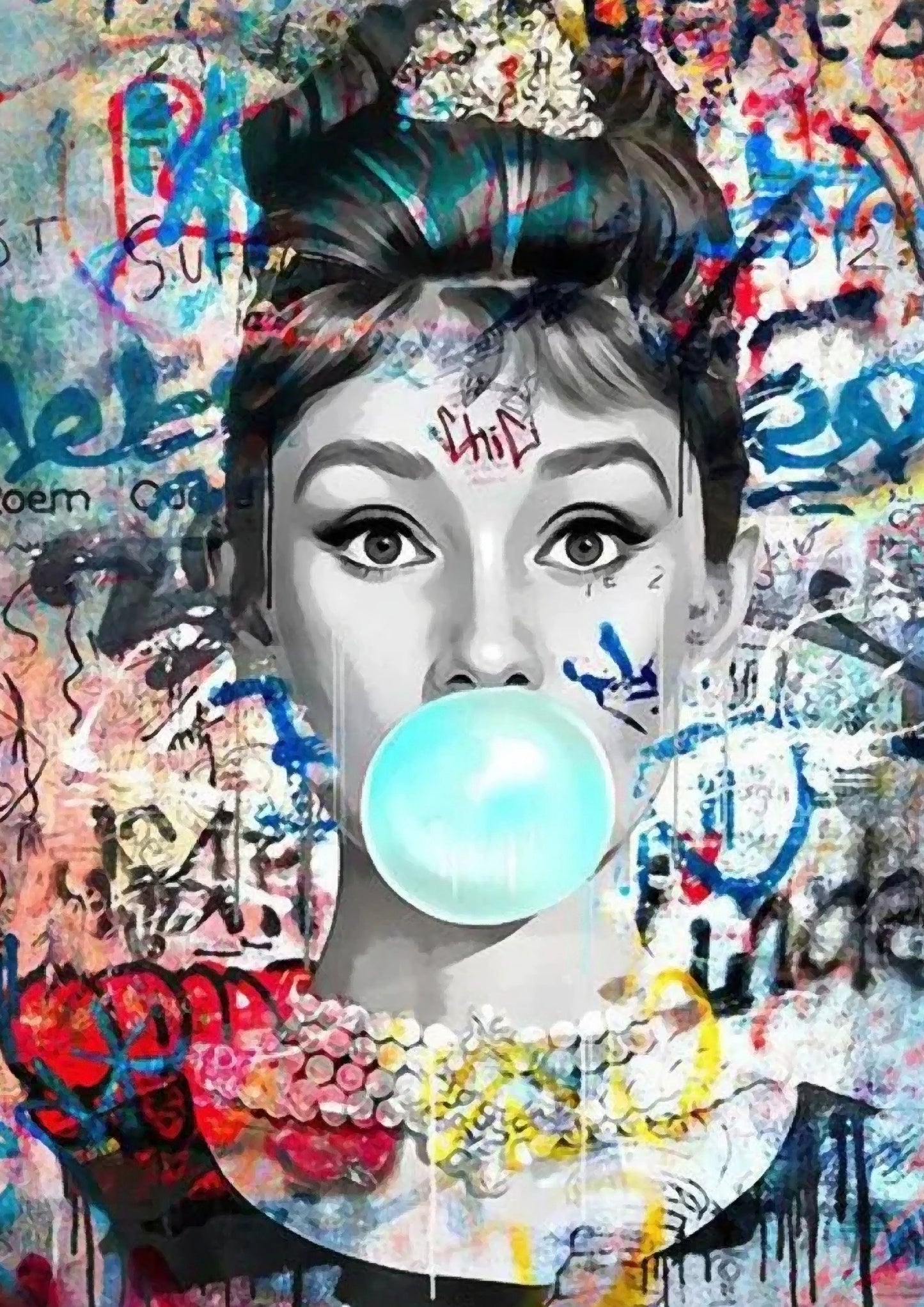 Auction "ZG128 audrey. " art print 45x32cm (Edition of 100)