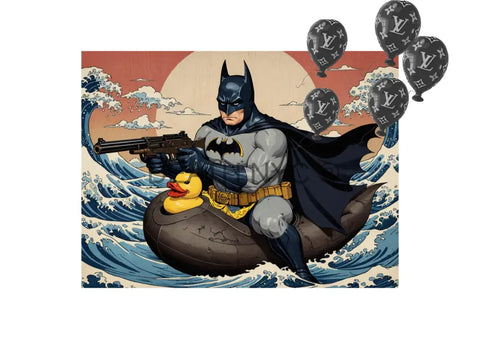 ’Deathza292’ 45X32Cm Batman (Edition Of 100*) (2024) Art Print