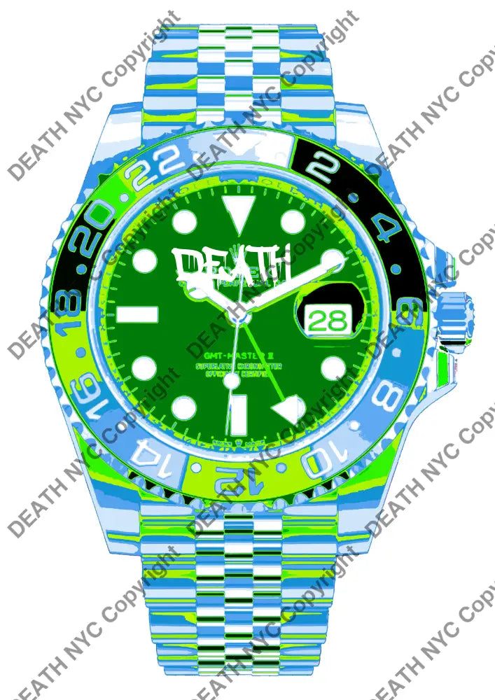 ’Deathza412’ 45X32Cm Ro Lex (Edition Of 100*) (2024) Art Print