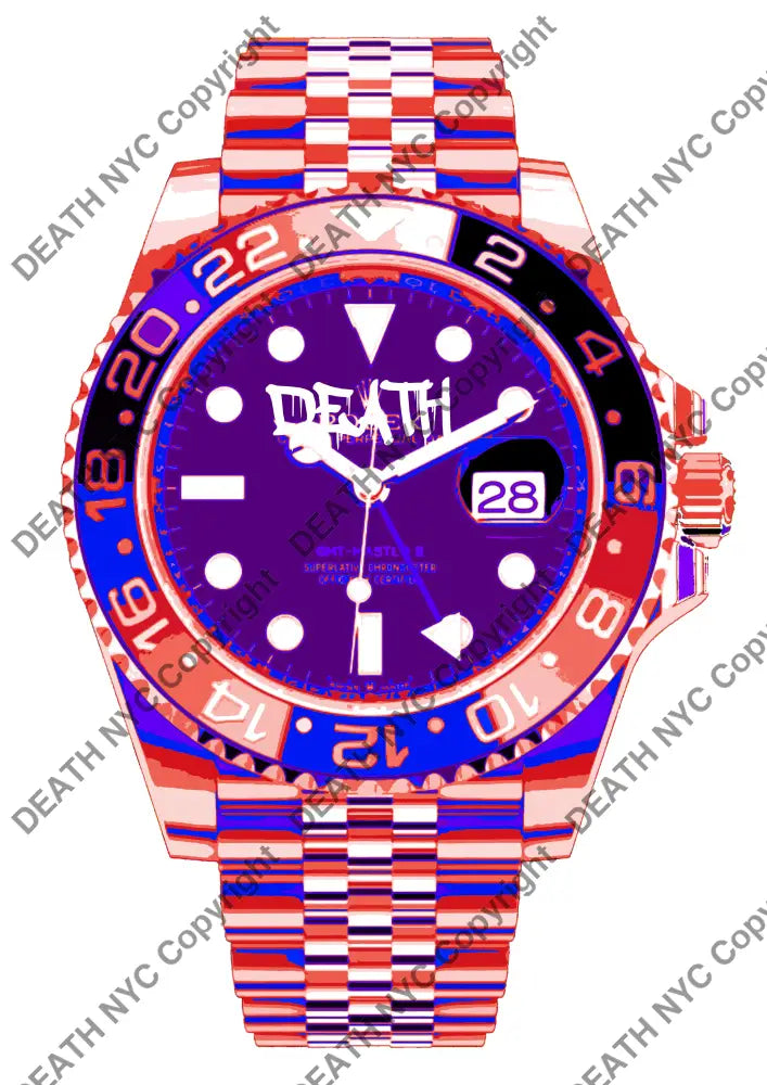 ’Deathza414’ 45X32Cm Ro Lex (Edition Of 100*) (2024) Art Print