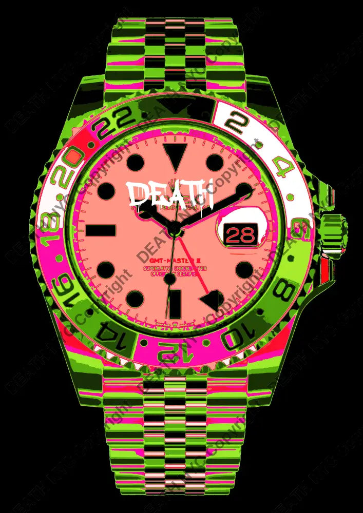 ’Deathza418’ 45X32Cm Ro Lex (Edition Of 100*) (2024) Art Print