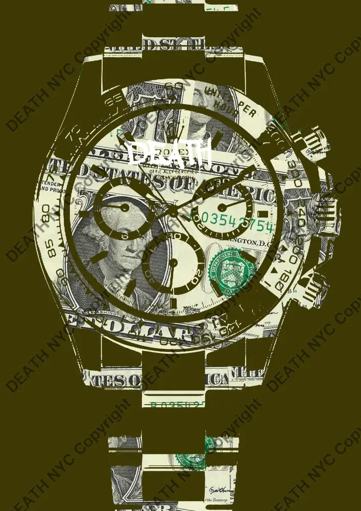 ’Deathza429’ 45X32Cm Ro Lex Daytona (Edition Of 100*) (2024) Art Print