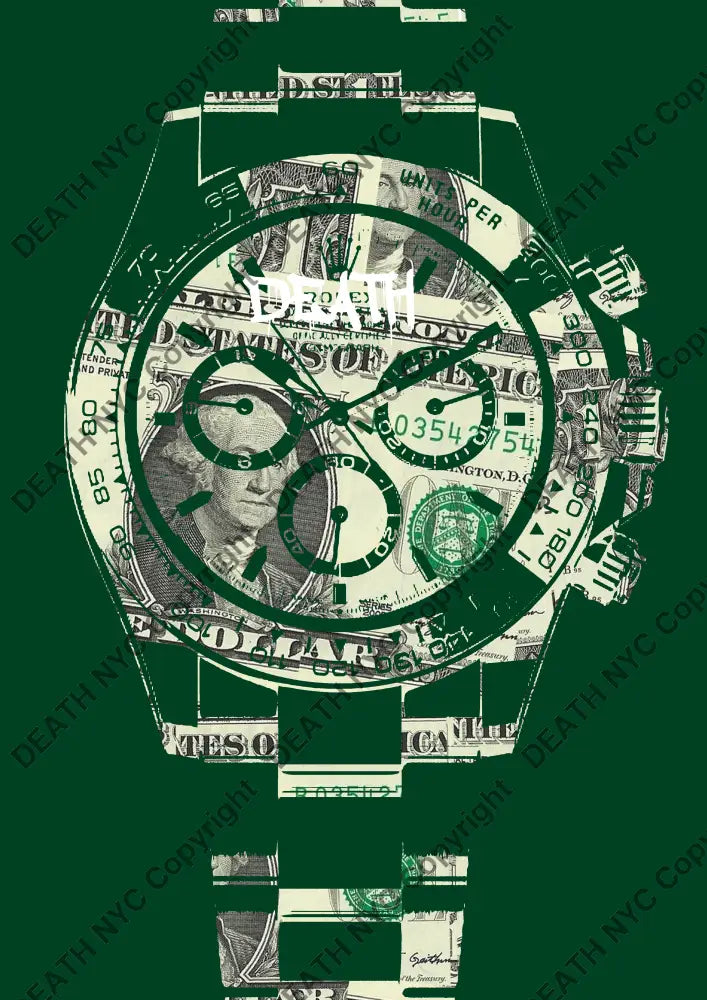’Deathza430’ 45X32Cm Ro Lex Daytona (Edition Of 100*) (2024) Art Print