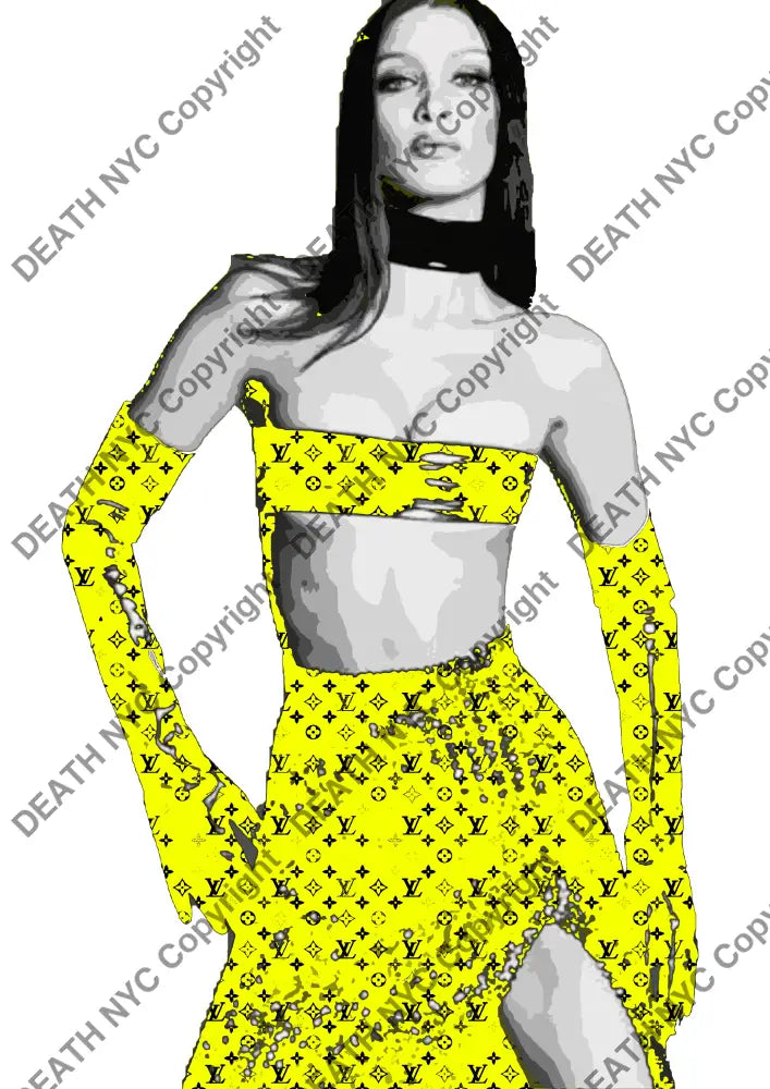 ’Deathza603’ 45X32Cm Bella (Edition Of 100*) (2024) Art Print