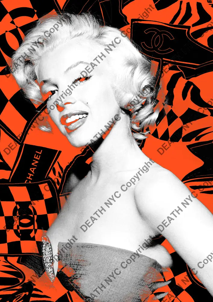 ’Deathzg89’’ 45X32Cm Monroe (Edition Of 100*) (2024) Art Print