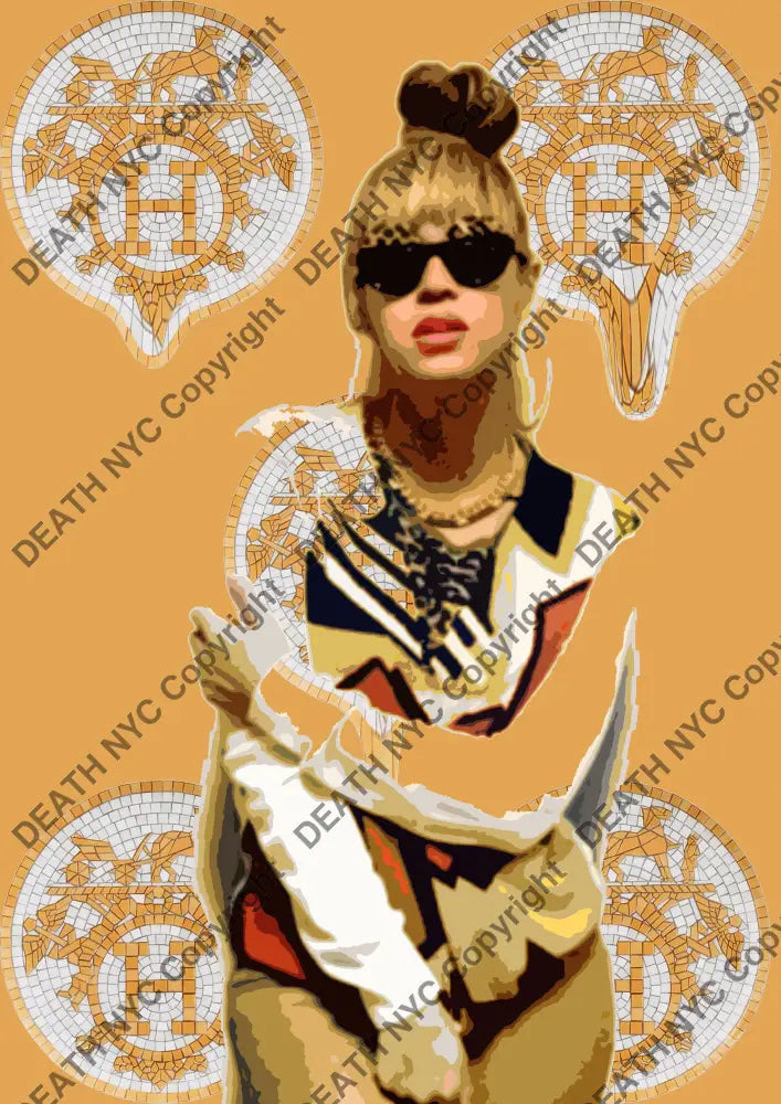 ’Deathzi110’’ 45X32Cm Beyonce (Edition Of 100*) (2024) Art Print