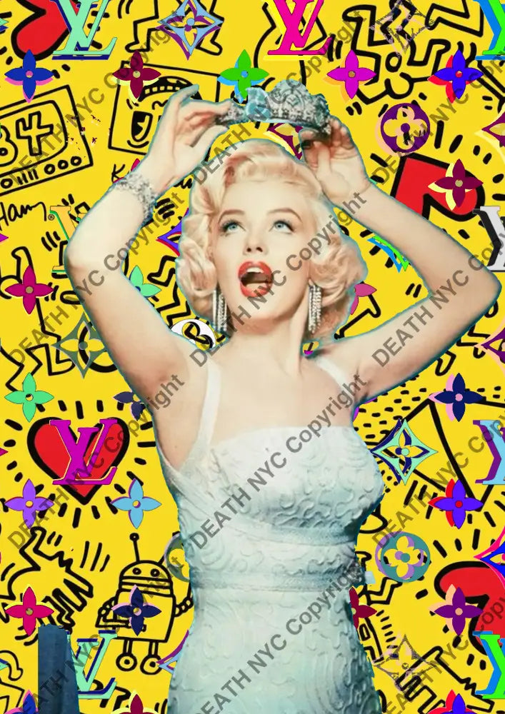 ’Deathzm72’’ 45X32Cm Monroe (Edition Of 100*) Art Print