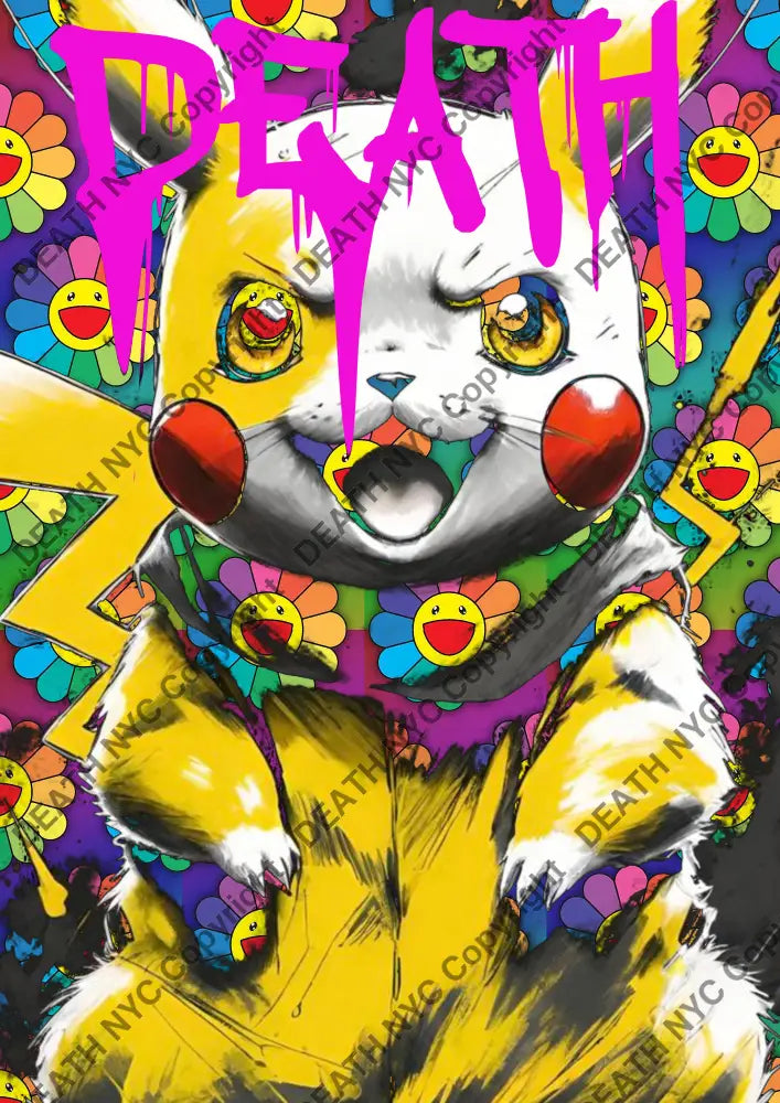 ’Deathzp103’’ 45X32Cm (Edition Of 100*) (2024) Art Print