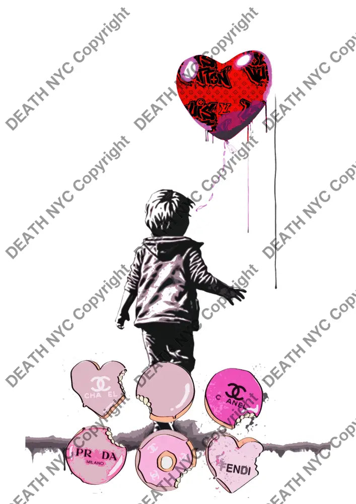 ’Deathzu7’’ 45X32Cm (Edition Of 100*) (2024) Art Print
