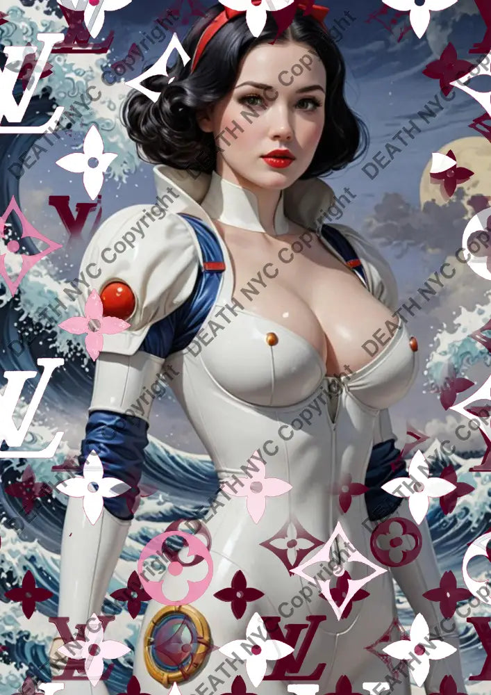 ’Deathzv62’’ 45X32Cm (Edition Of 100*) (2024) Art Print