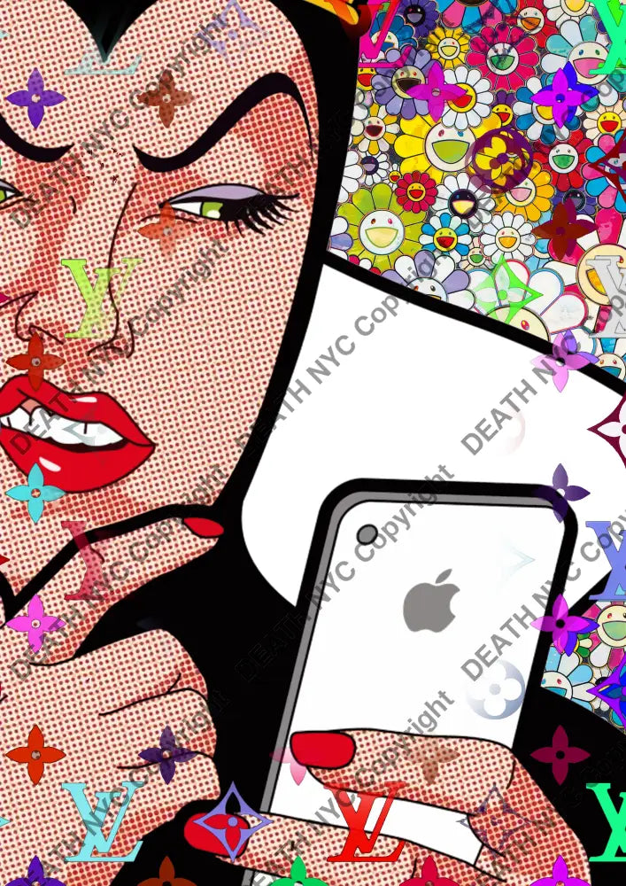 ’Deathzx97’’ 45X32Cm (Edition Of 100*) (2024) Bat Art Print