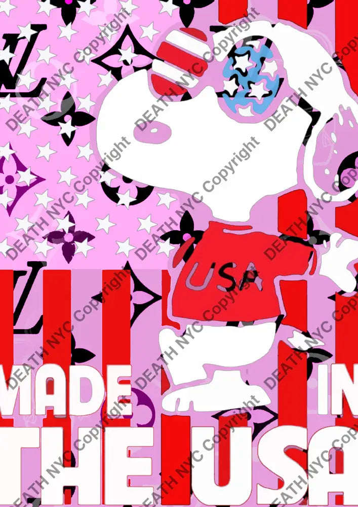 ’Deathzy107’’ Silly 45X32Cm (2024) Art Print