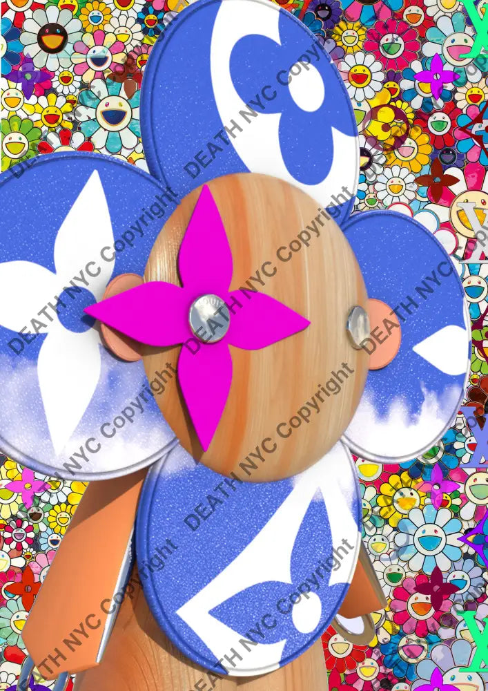 ’DEATHZY6’’ 45x32cm (Edition of 100*) (2025) viv Art Print