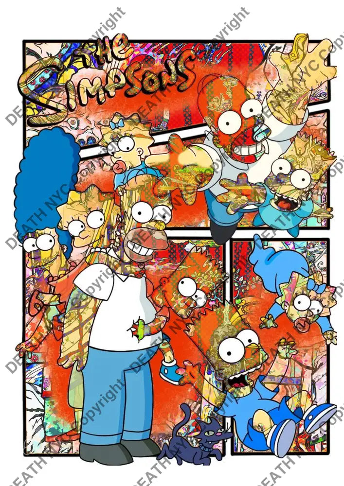 ’Deathzy65’’ 45X32Cm (Edition Of 100*) (2024) S Mp Art Print