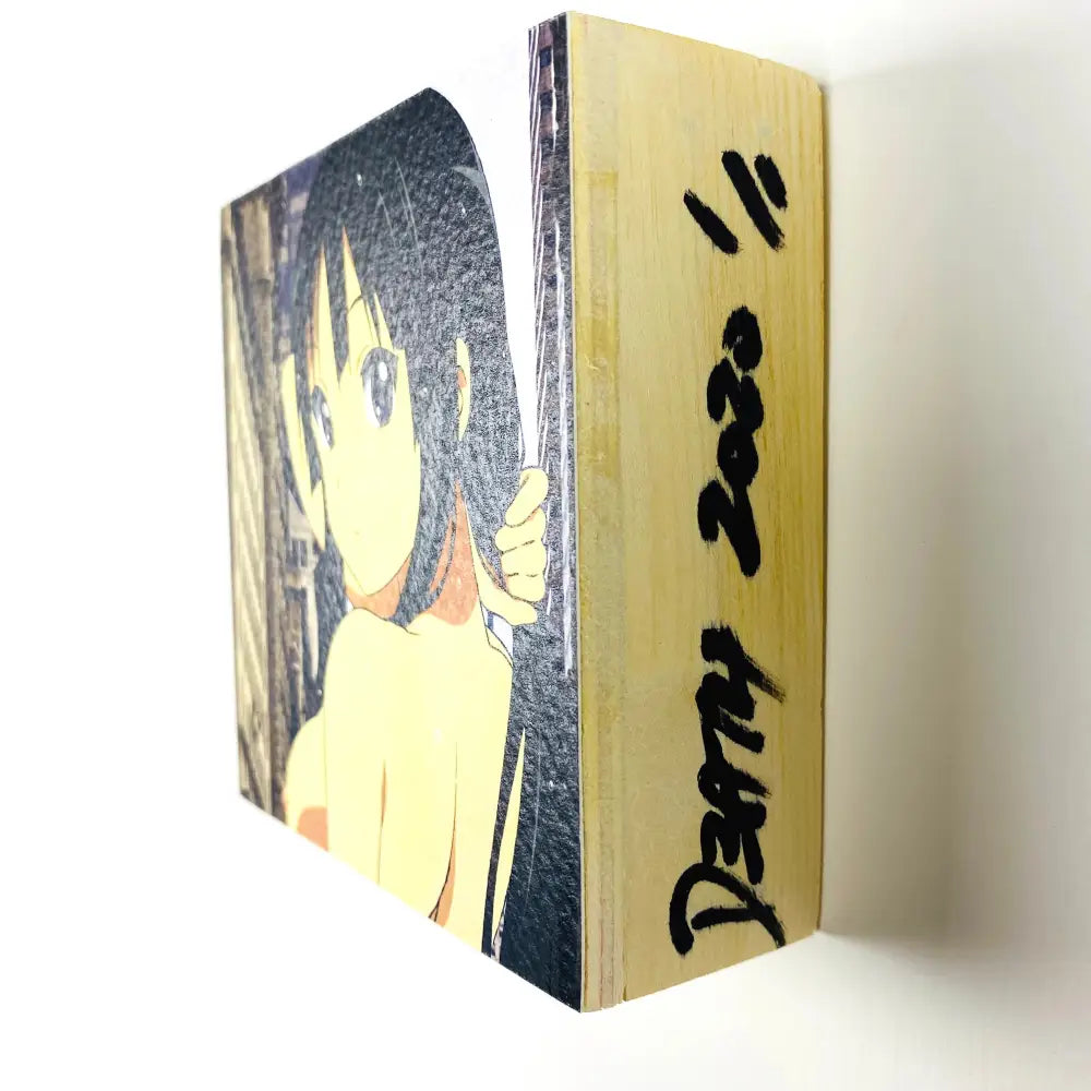 Girl Wooden Panel (2020) Edition Of 1 Art Print