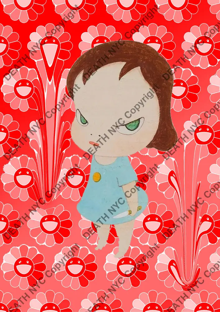 Open Edition Death01600 Cute 14.8X21Cm (2022) Art Print