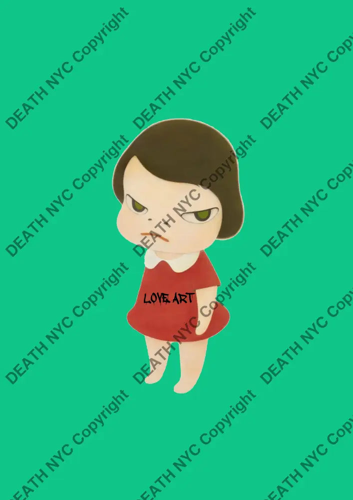 Open Edition Death03328 Cute 14.8X21Cm (2022) Art Print