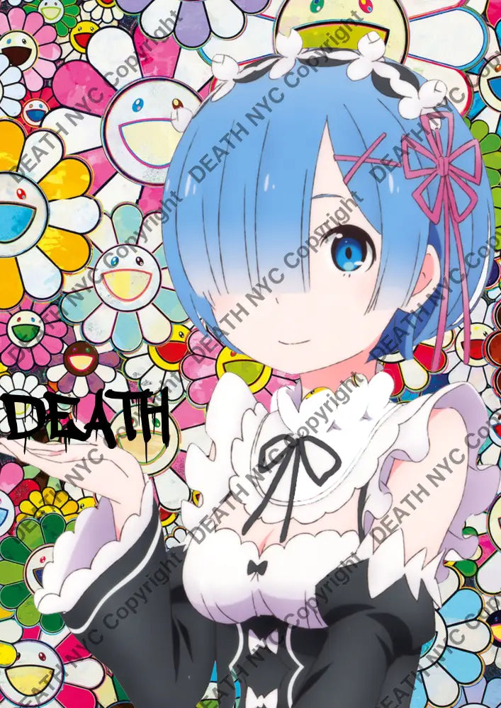 Open Edition Death03717 Re:zero 14.8X21Cm (2022) Art Print