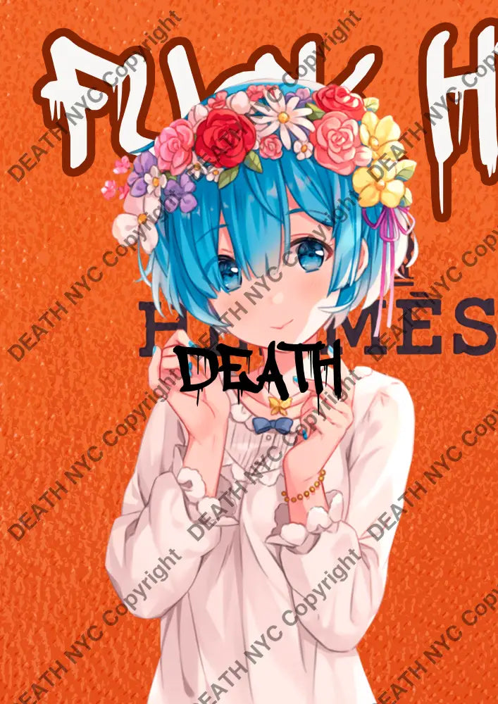 Open Edition Death03724 Re:zero 14.8X21Cm (2022) Art Print