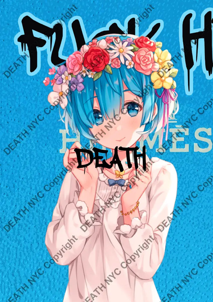 Open Edition Death03725 Re:zero 14.8X21Cm (2022) Art Print