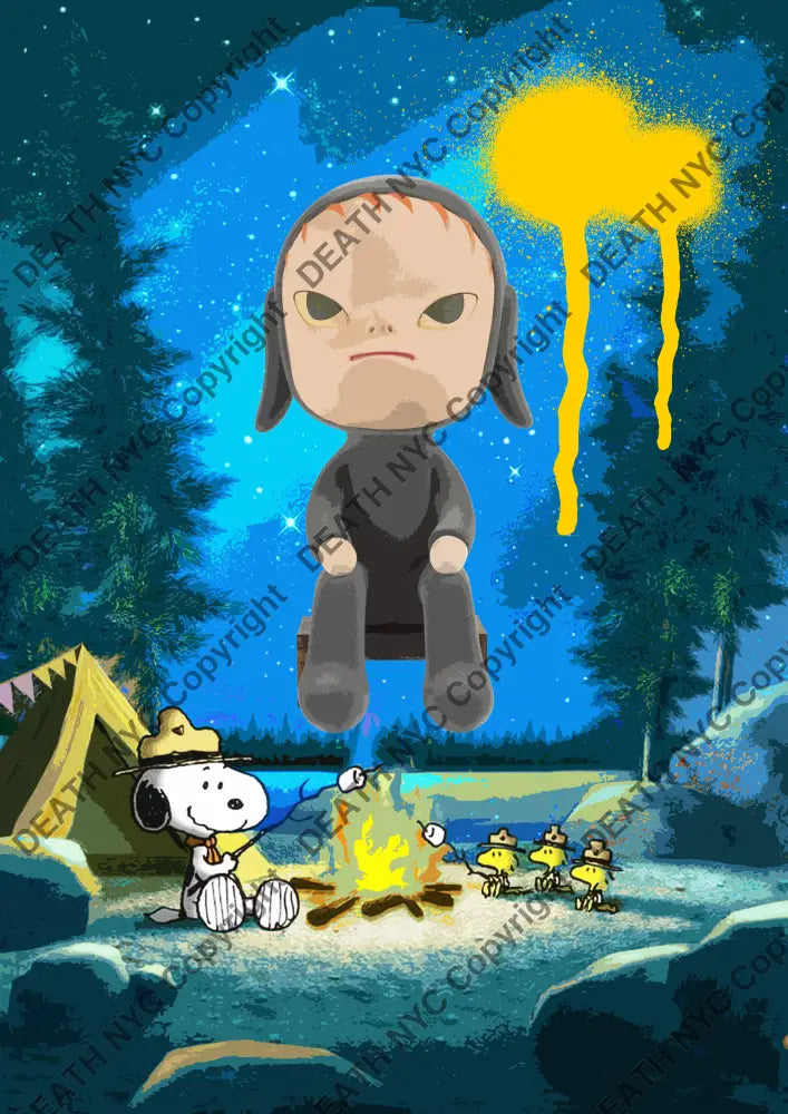 Open Edition Deathma388 Cute 14.8X21Cm (2022) Art Print