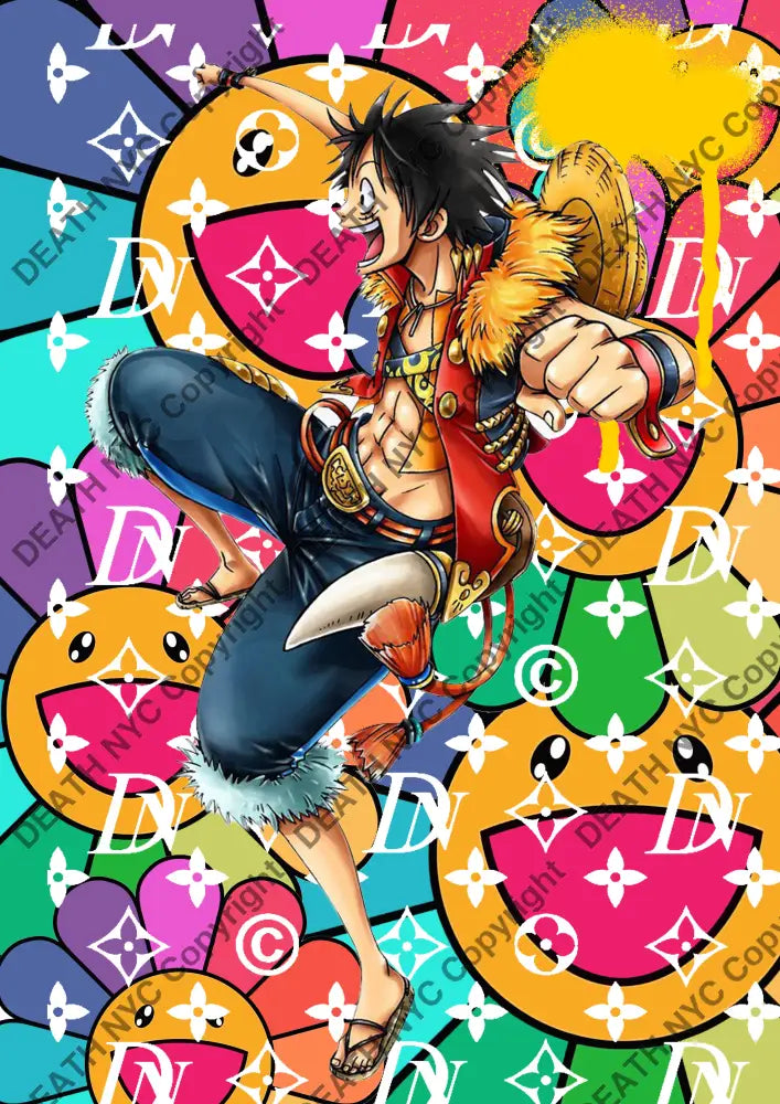DEATH NYC 「ONE PIECE」 額付き OPEN EDITION 