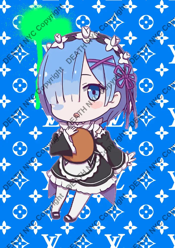 Open Edition Deathma891 Re:zero 14.8X21Cm (2022) Art Print