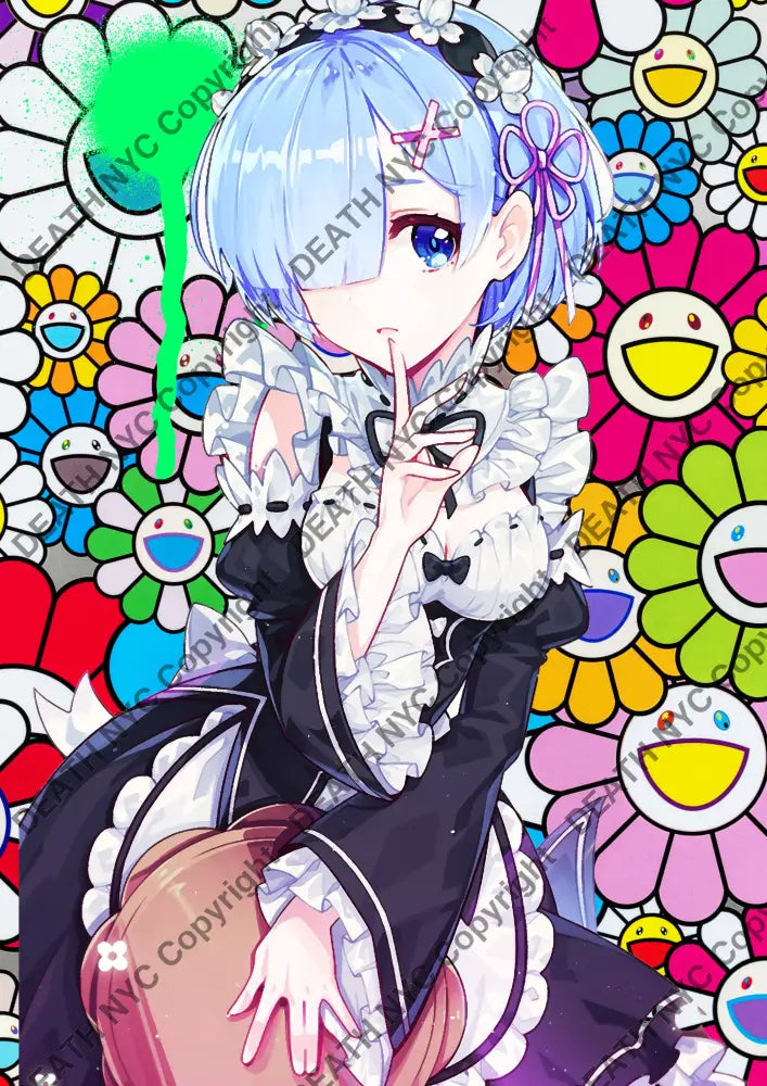 Open Edition Deathma893 Re:zero 14.8X21Cm (2022) Art Print