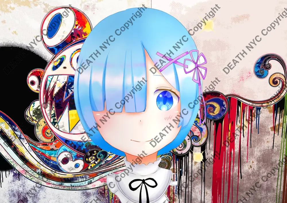 Open Edition Deathma897 Re:zero 14.8X21Cm (2022) Art Print