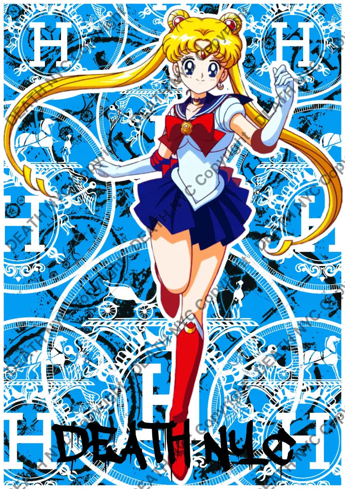 Open Edition Deathmb441 Sailor Moon 14.8X21Cm (2022) Art Print