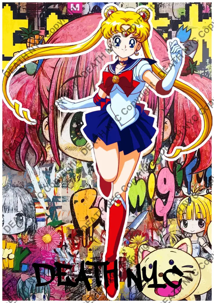 Open Edition Deathmb443 Sailor Moon 14.8X21Cm (2022) Art Print