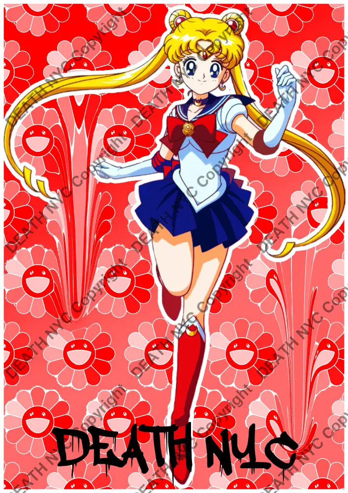 Open Edition Deathmb444 Sailor Moon 14.8X21Cm (2022) Art Print