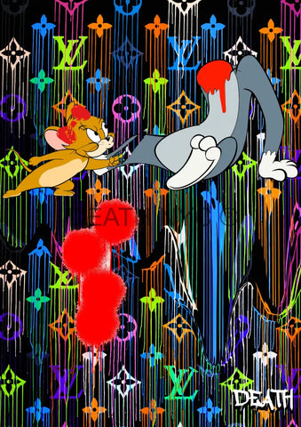 Open Edition Deathmc54 Tom & Jerry 14.8X21Cm (2022) Art Print