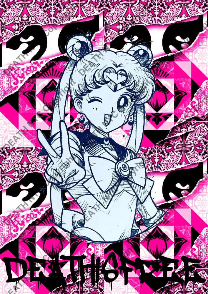 Open Edition Deathmc585 Sailor Moon 14.8X21Cm (2022) Art Print