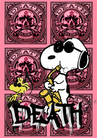 Open Edition Deathp600 Snoop 14.8X21Cm (2022) Art Print
