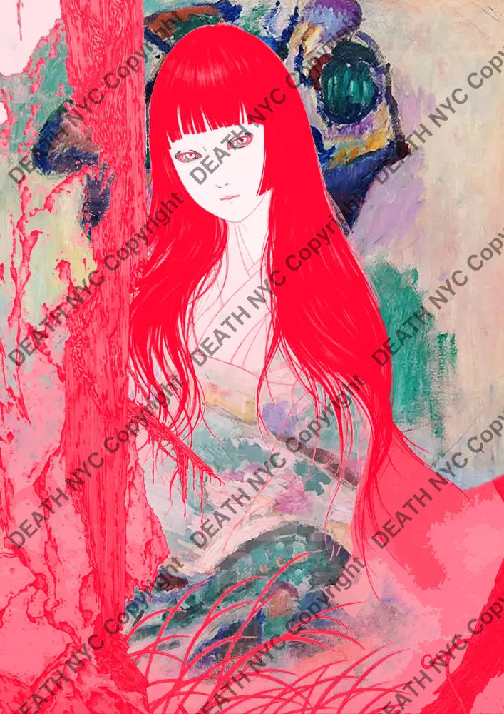 Open Edition Deathq1293 Yamamoto 14.8X21Cm (2022) Art Print