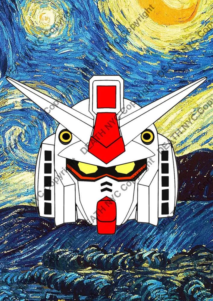 Open Edition Deathq179 Gundam 14.8X21Cm (2022) Art Print