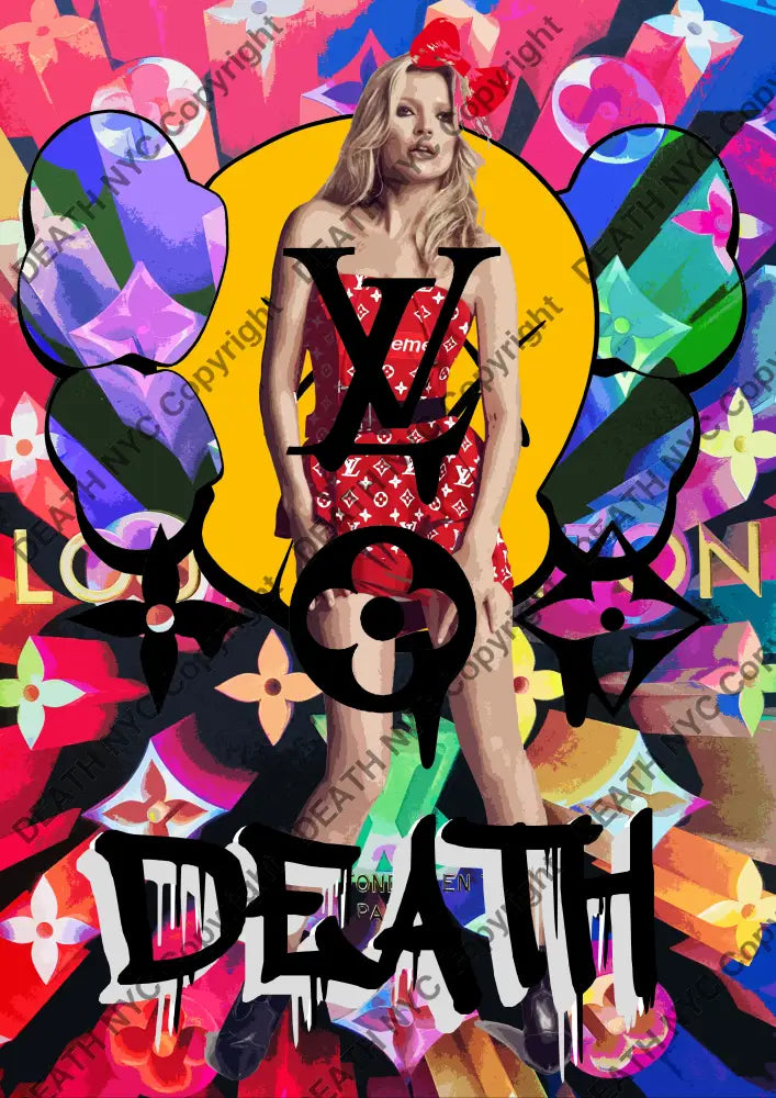 Open Edition Deathq1849 14.8X21Cm (2022) Art Print