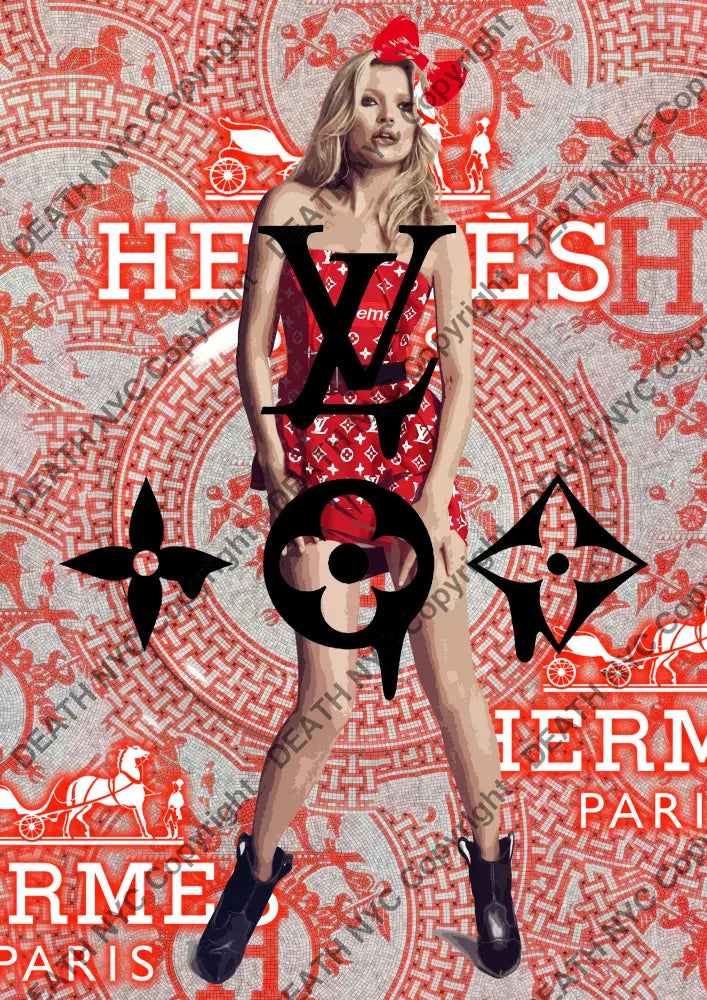 Open Edition Deathq1851 14.8X21Cm (2022) Art Print