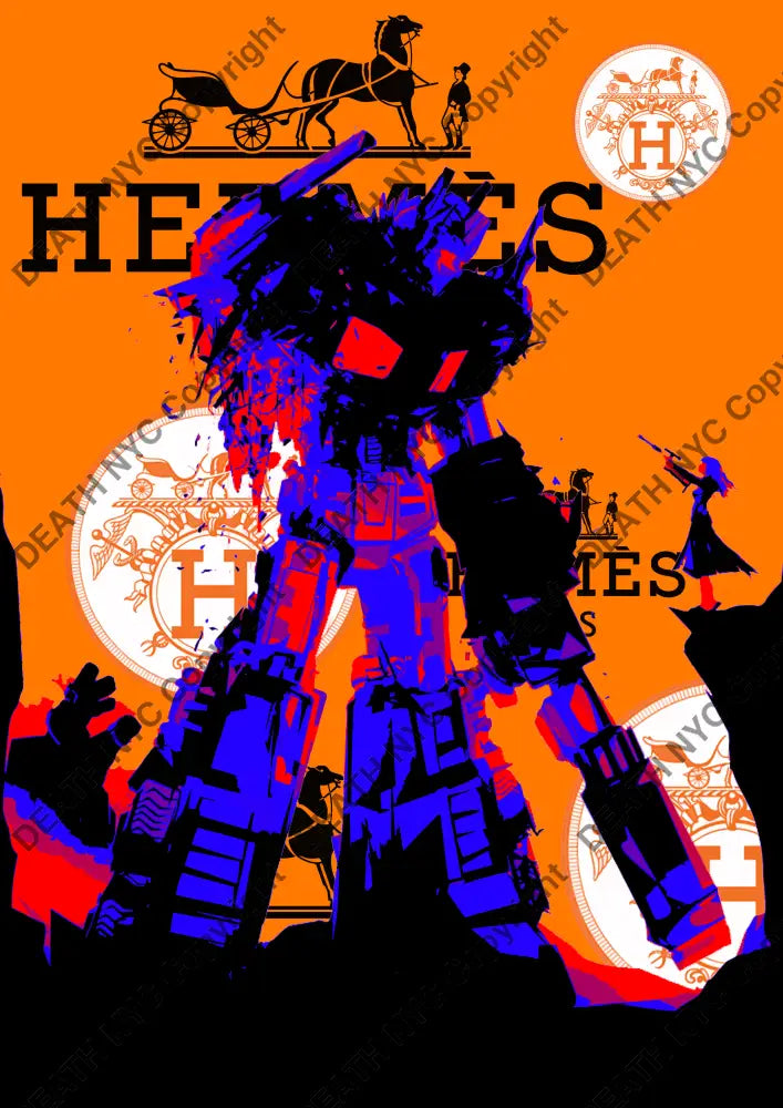 Open Edition Deathq2120 Gundam 14.8X21Cm (2022) Art Print