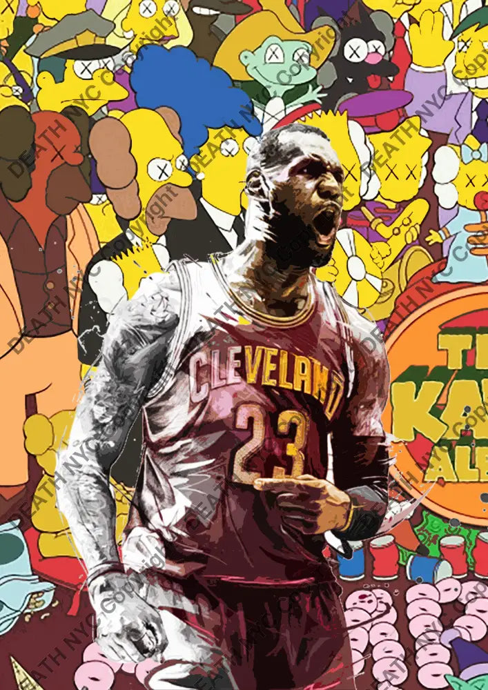 Open Edition Deathq257 James 14.8X21Cm (2022) Art Print