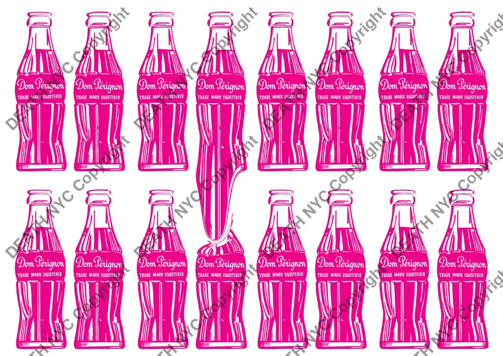 Open Edition ’Deathza331’ Coke 29.7X21Cm (2024) Art Print