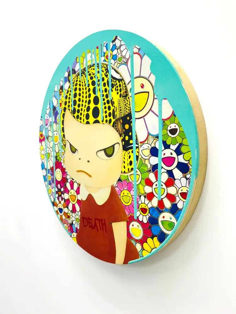 Over My Head Original Wooden Canvas (30Cm) (2020) Art Print