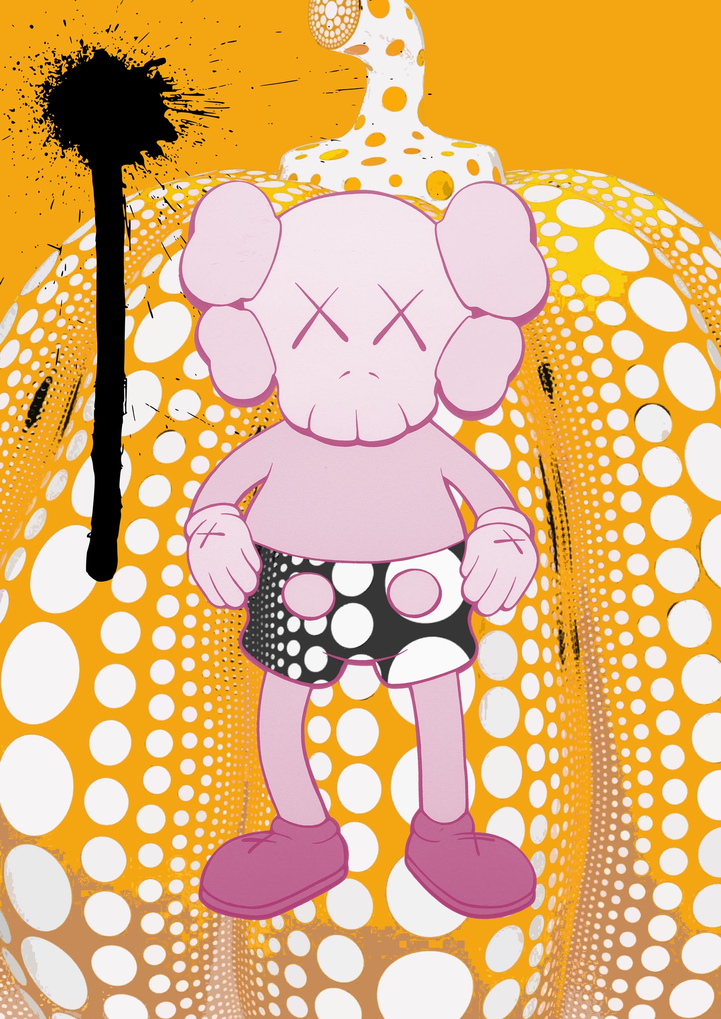 Auction "pump x P Y 4" art print 45x32cm (Edition of 100)