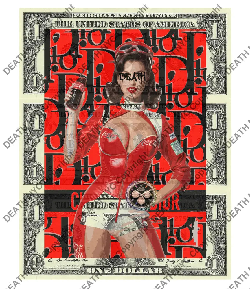 $Triple Usd ’240125$10’’ (2025) Edition Of 50 Cok Art Print