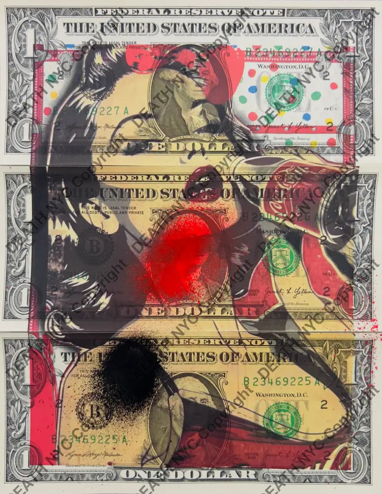 $Triple Usd ’Tri7’’ (2024) Edition Of 1 Art Print